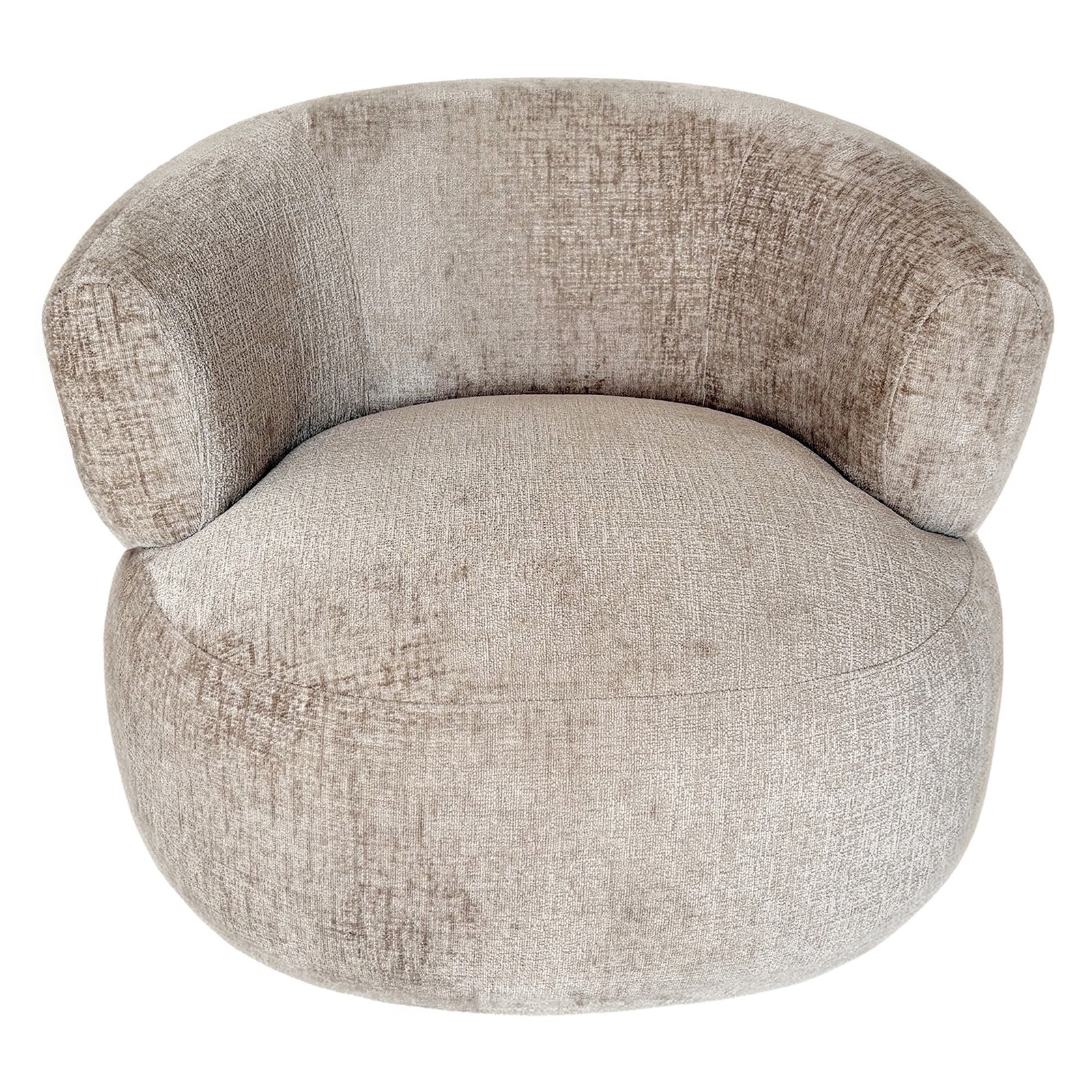 Otočné designové křeslo Ambi béžové