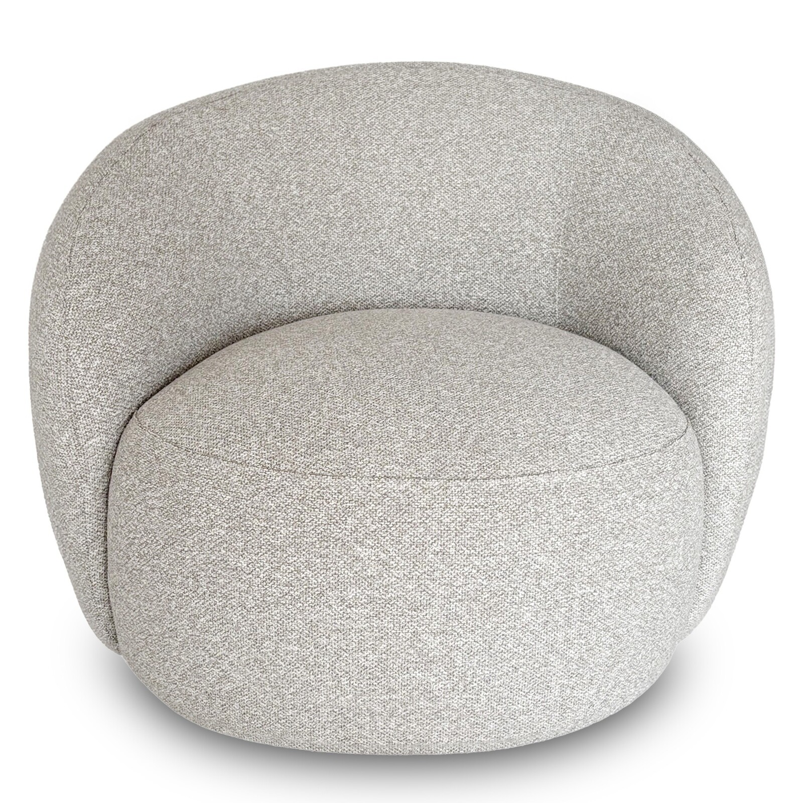 Otočné designové křeslo Nambi béžové