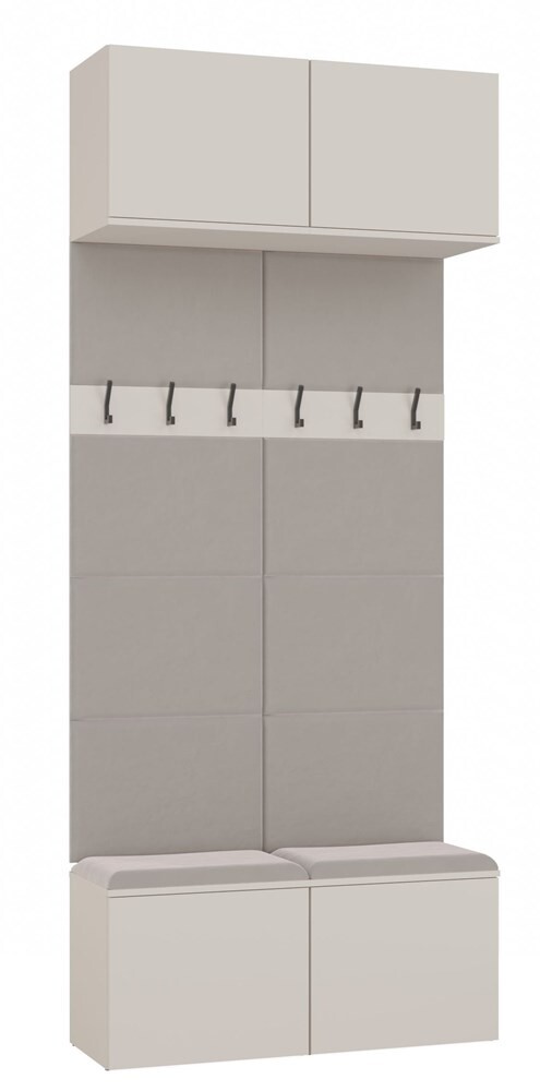 Předsíňová stěna HAGA 2W 100 cm kašmír