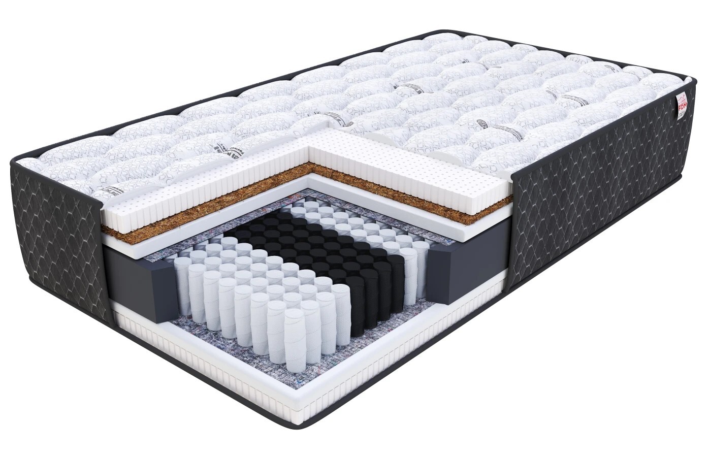 Vícetaštičková matrace BRAVO 24 cm