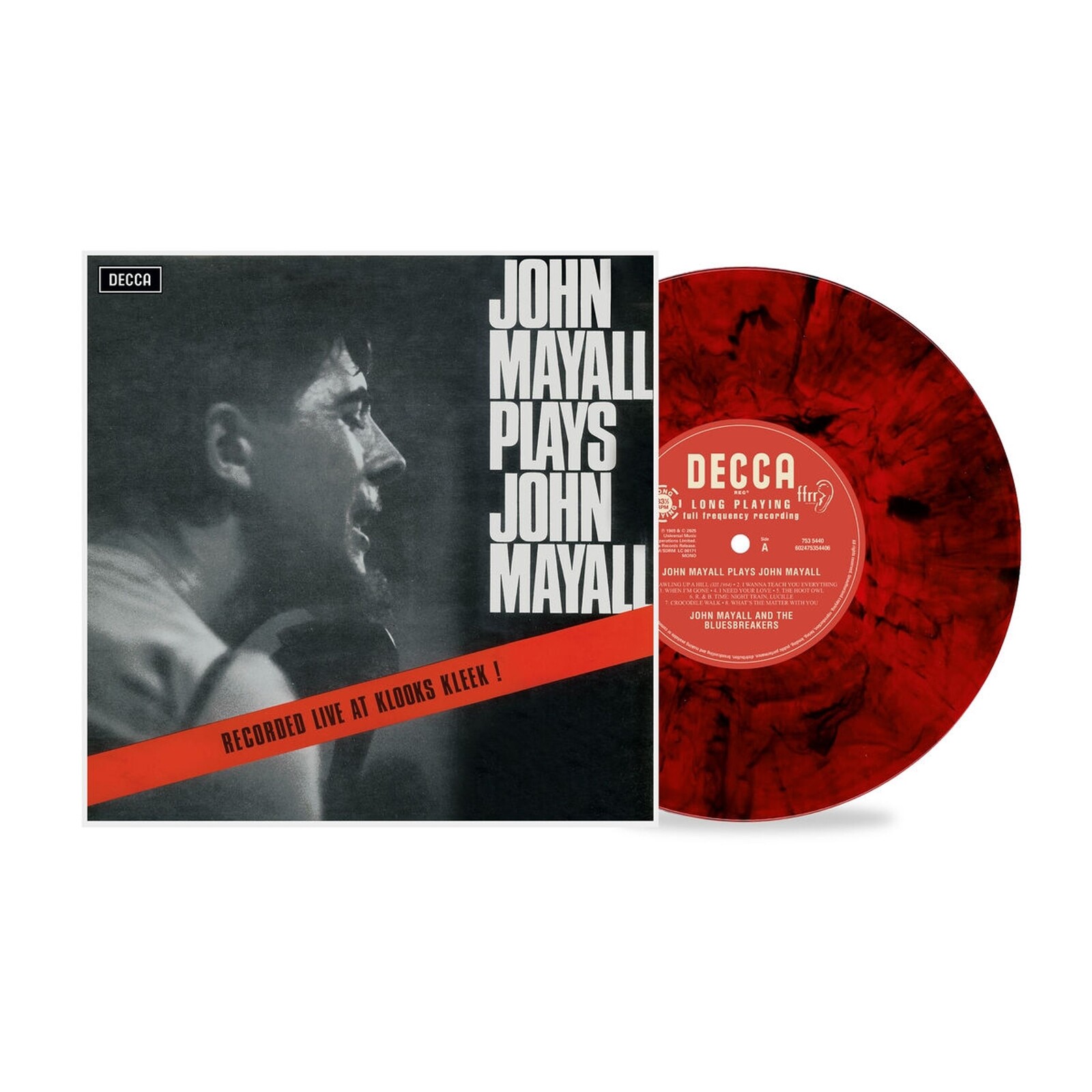 PLAYS JOHN MAYALL (LIVE AT KLOOKS KLEEK)