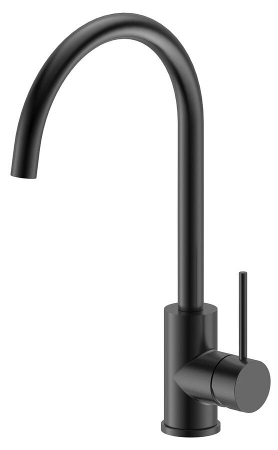 SAPHO SAPHO - TRONA stojánkova drezová batéria, čierna mat JK649B