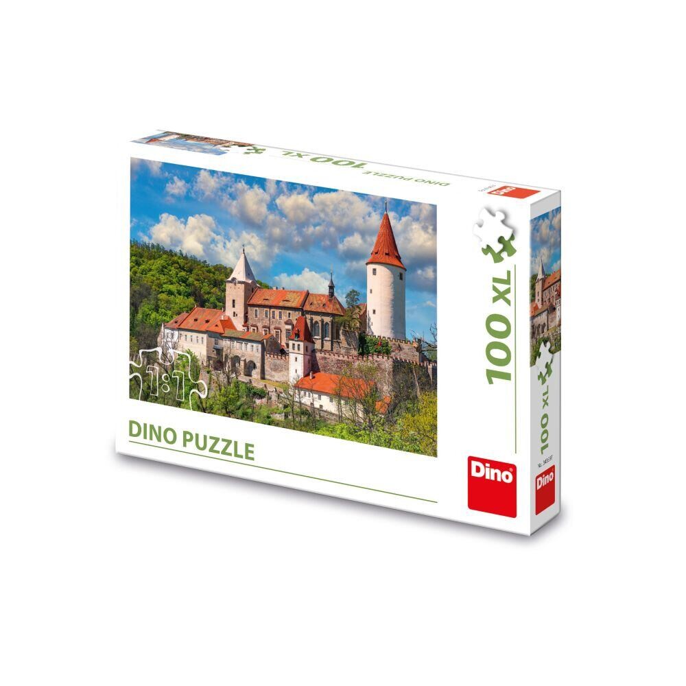 Dino Hrad Křivoklát Puzzle 100 XL dielikov