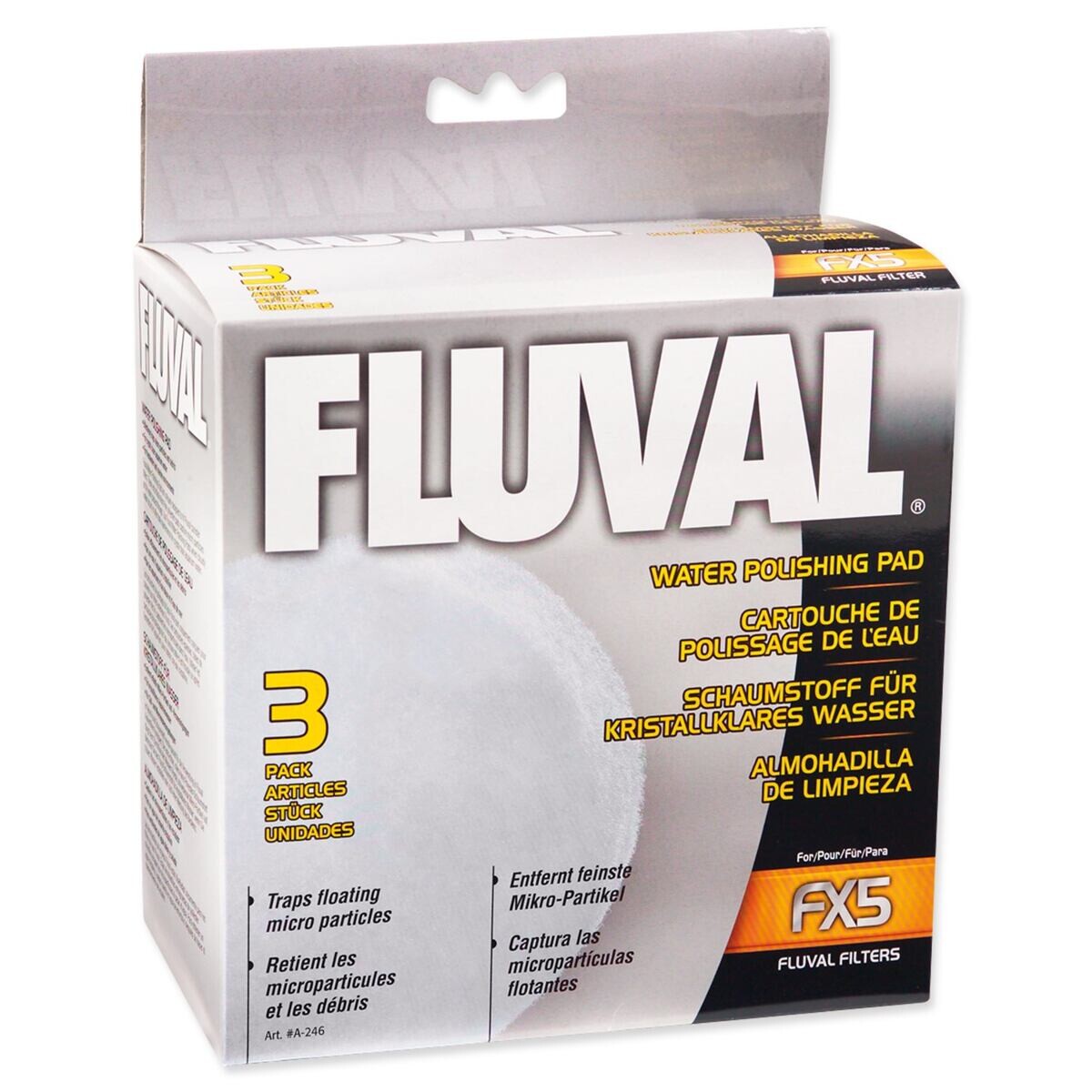 Náplň Fluval vložka jemná FX-5 3ks