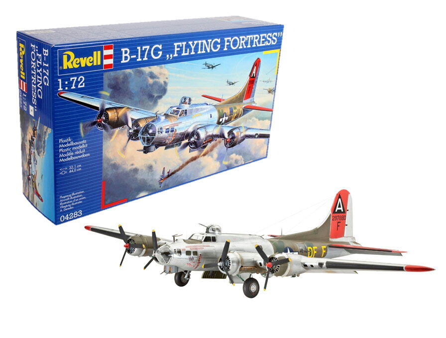 Revell Plastic ModelKit lietadlo 04283 - B-17G Flying Fortress (1:72)