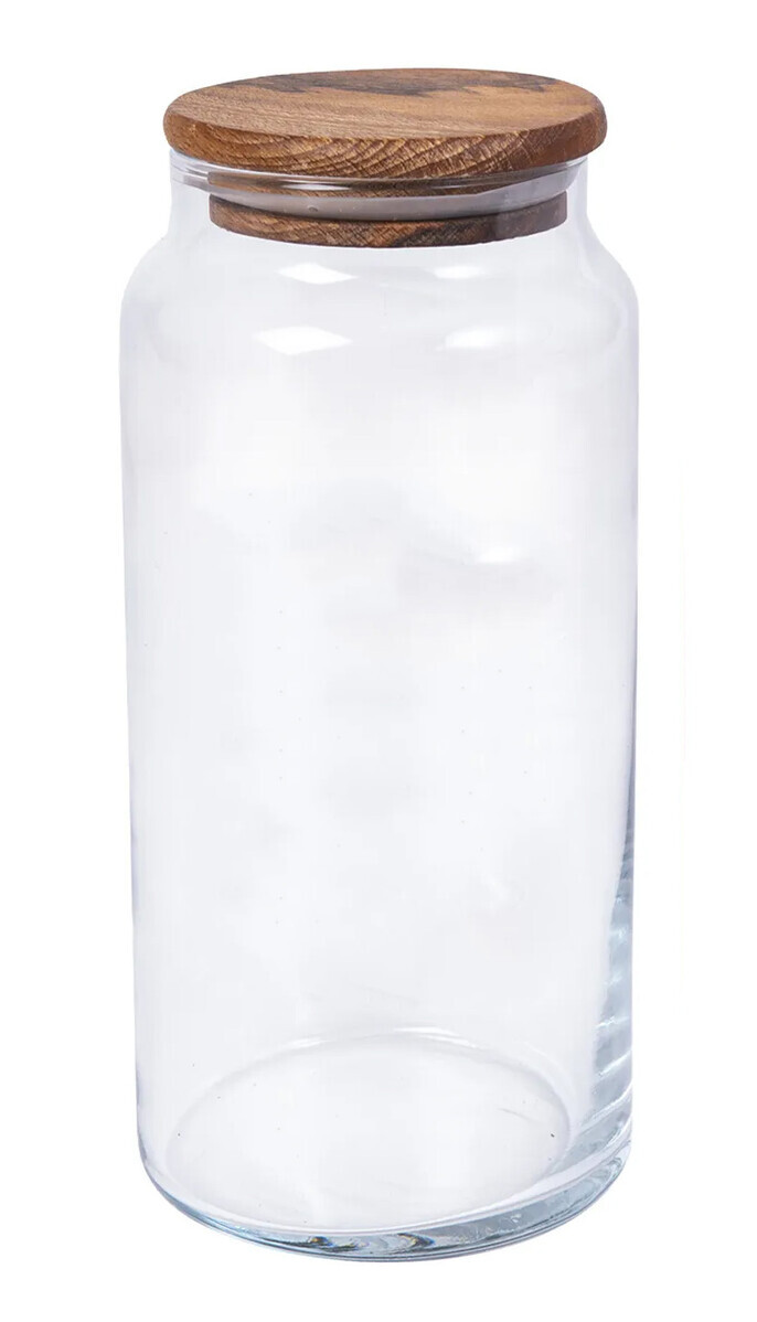 MAKRO - Dóza 1400ml, sklenená, výška 22cm