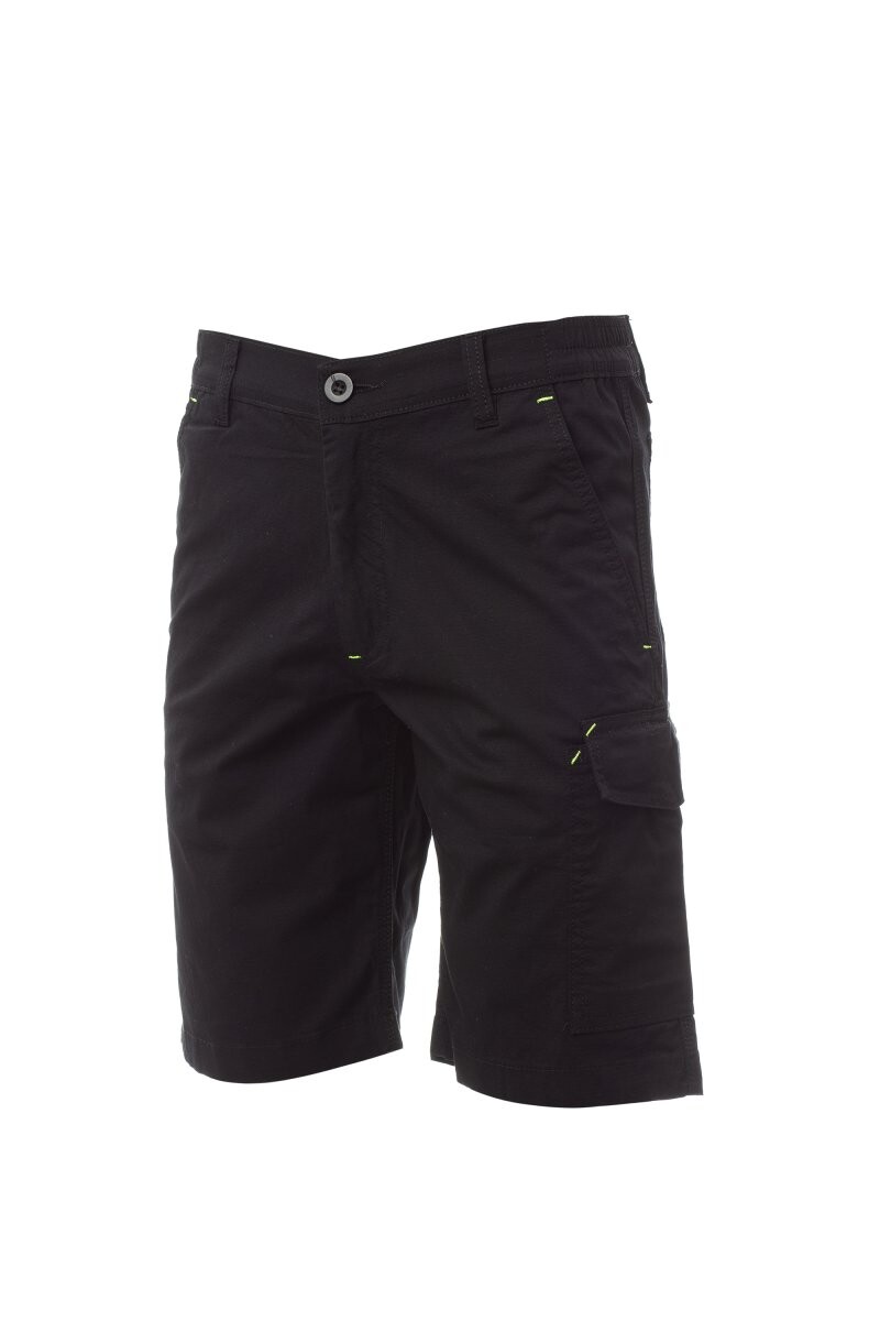 EGOCHEF Krátke kuchárske nohavice Service - čierne S