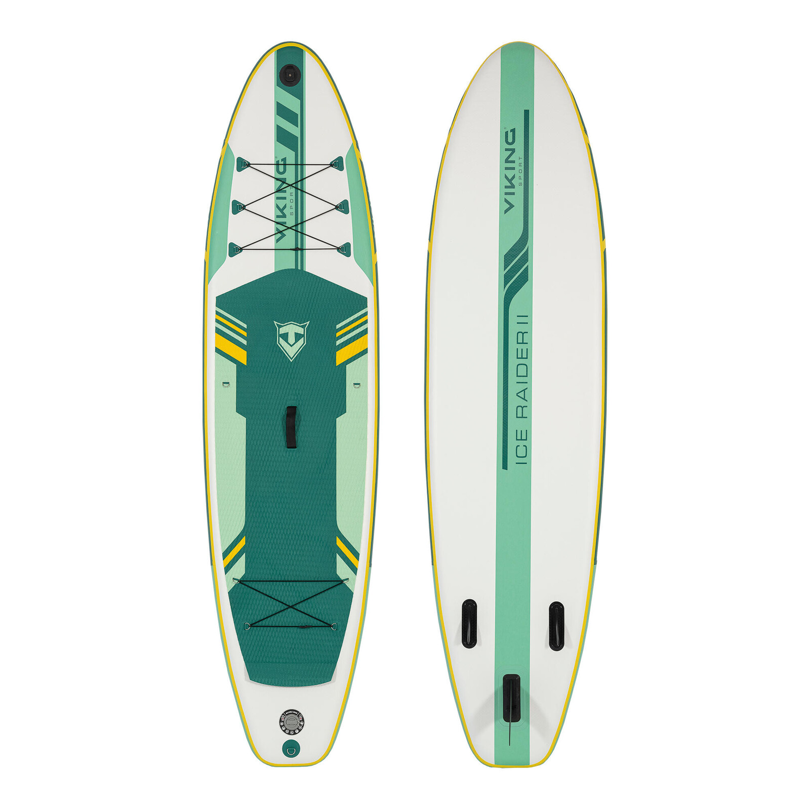 Viking Ice Raider II dvojkomorový nafukovací paddleboard do 160 kg tyrkysový