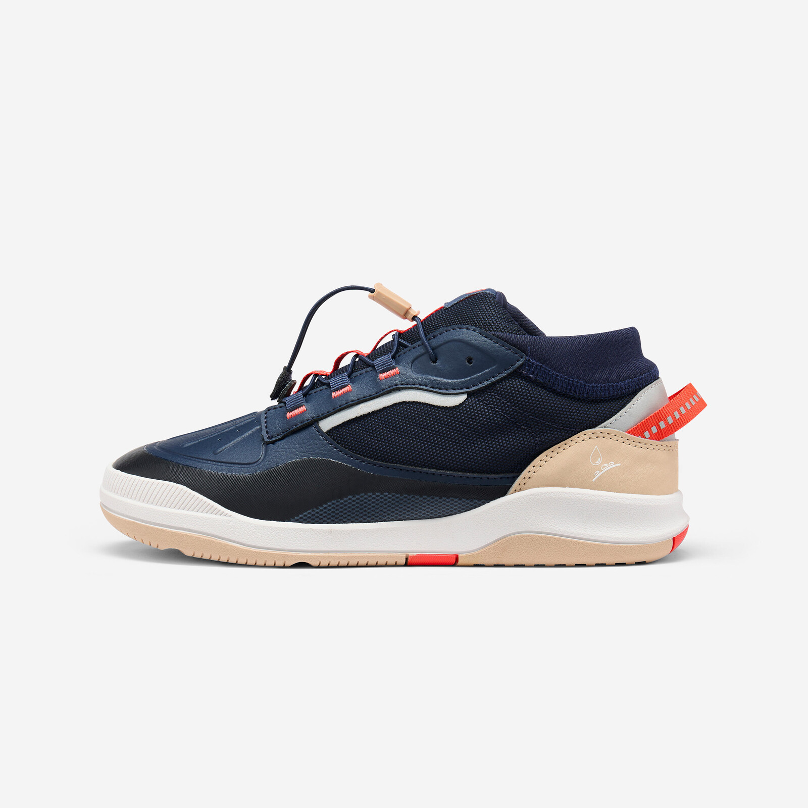 Detská vodeodolná multišportová obuv zeleno-modrá