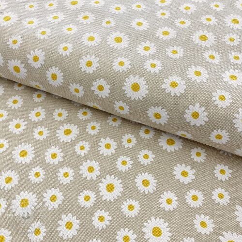 Dekoračná látka Linenlook Daisy sweet garden II.trieda