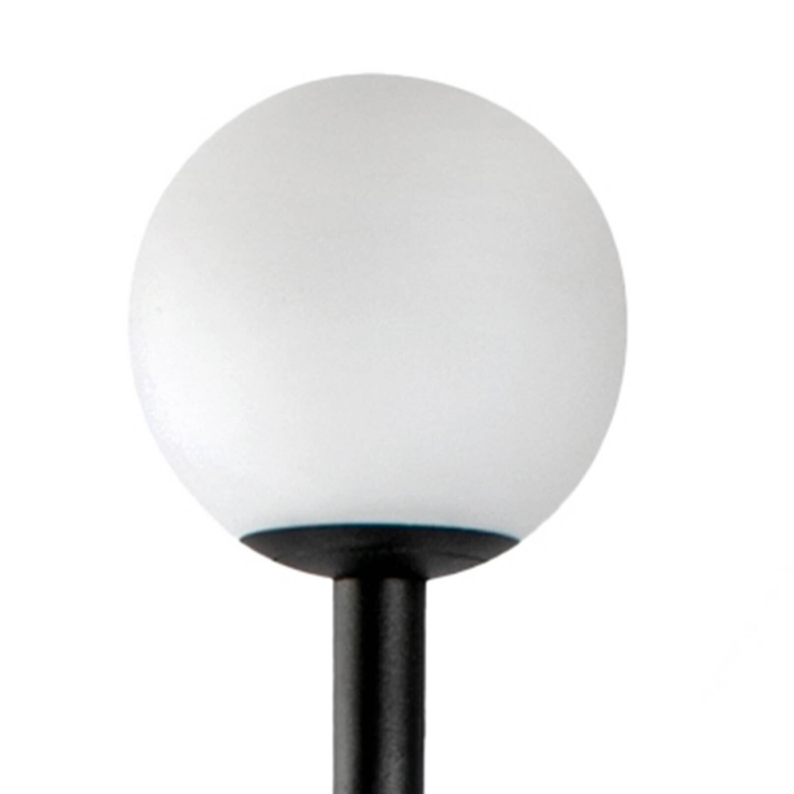 Chodníkové LED svetlo Cuca, výška 100 cm, čierne, nerezová oceľ, IP65