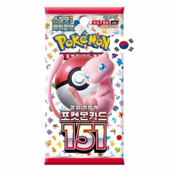 Nintendo Pokémon TCG: Scarlet & Violet – 151 Booster - kórejský