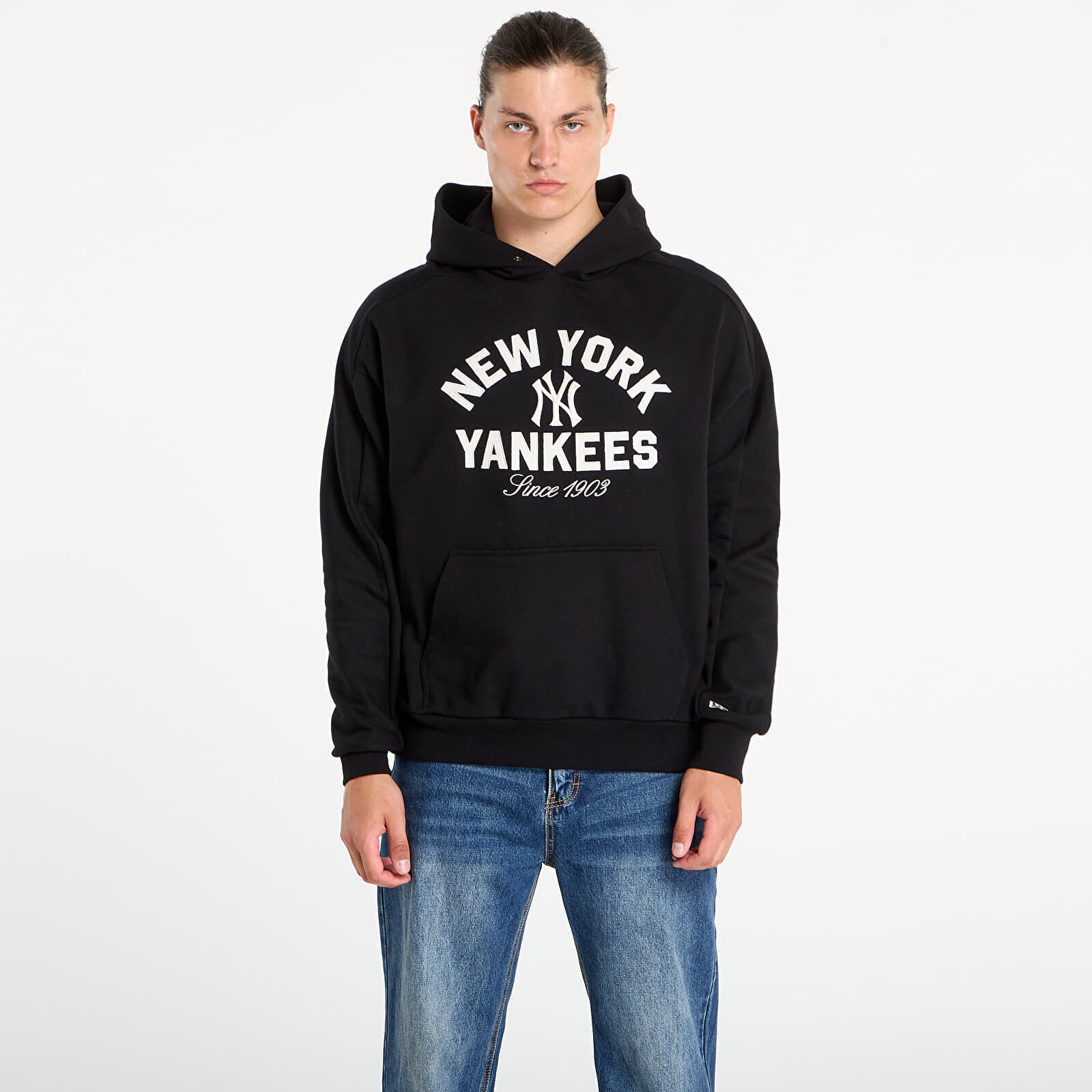 Mikina New Era MLB Heritage Hoodie New York Yankees UNISEX Black L