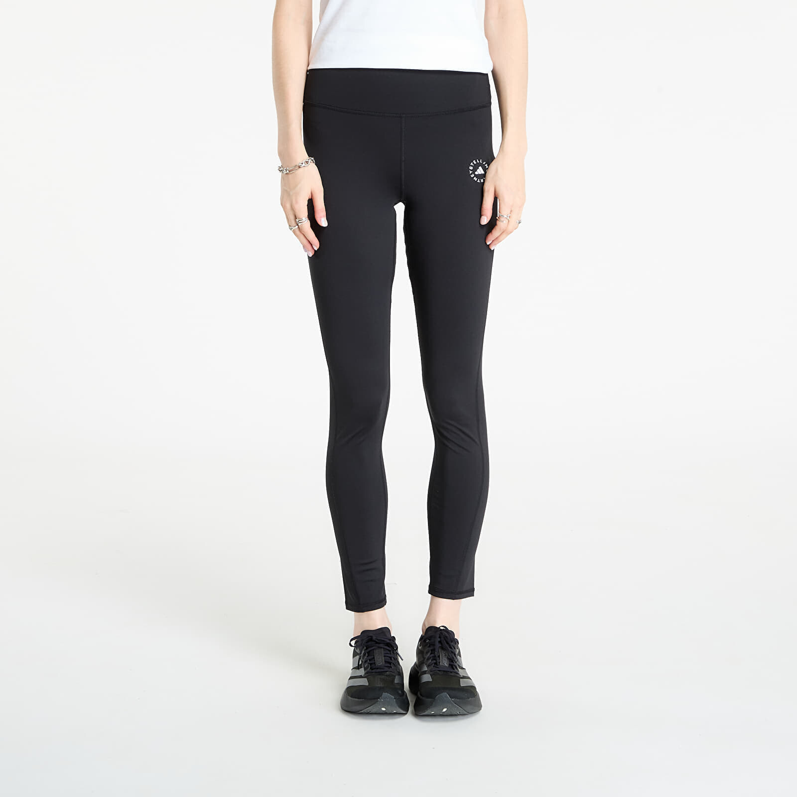 Legíny adidas By Stella McCartney Yoga 7/8 Leggings Black L