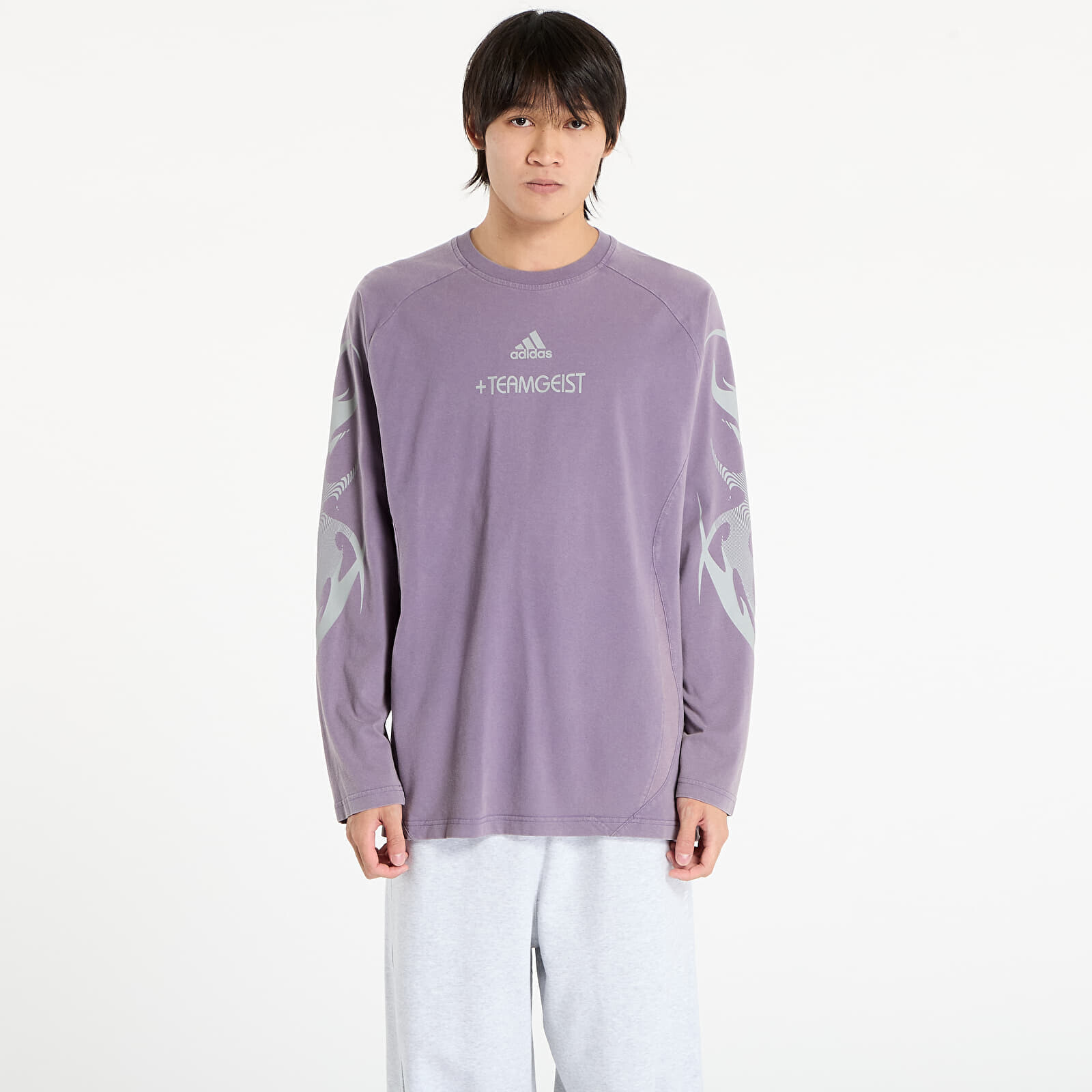 Tričko adidas Adilenium Season 4 Teamgeist Graphic Long Sleeve T-Shirt Shadow Violet L