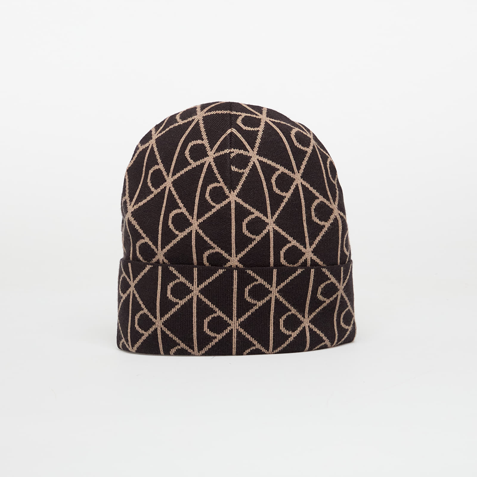 Calvin Klein Emblem Aop Jcq Fine Hat Black Universal