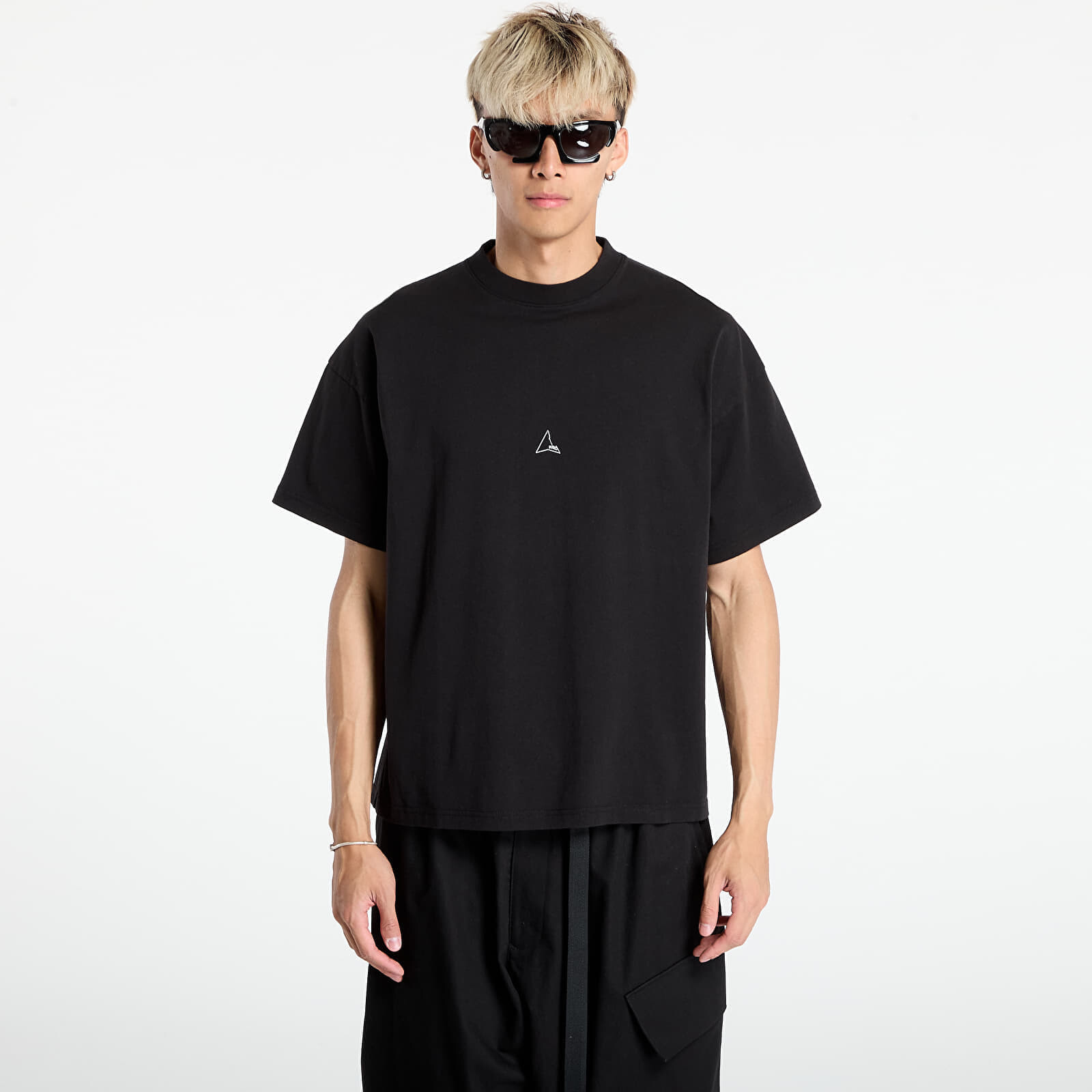 Tričko ROA Logo Organic T-Shirt Black L