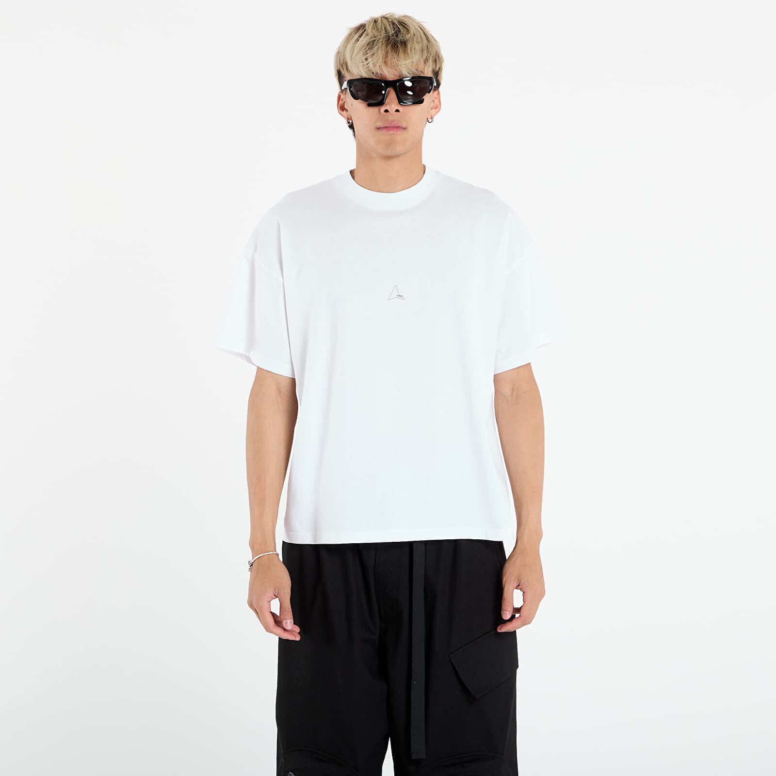 Tričko ROA Logo Organic T-Shirt White L