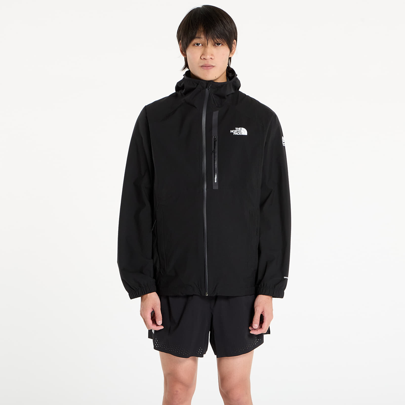 Bunda The North Face M Mountain Athletics Rainlit Hooded Jack TNF Black L