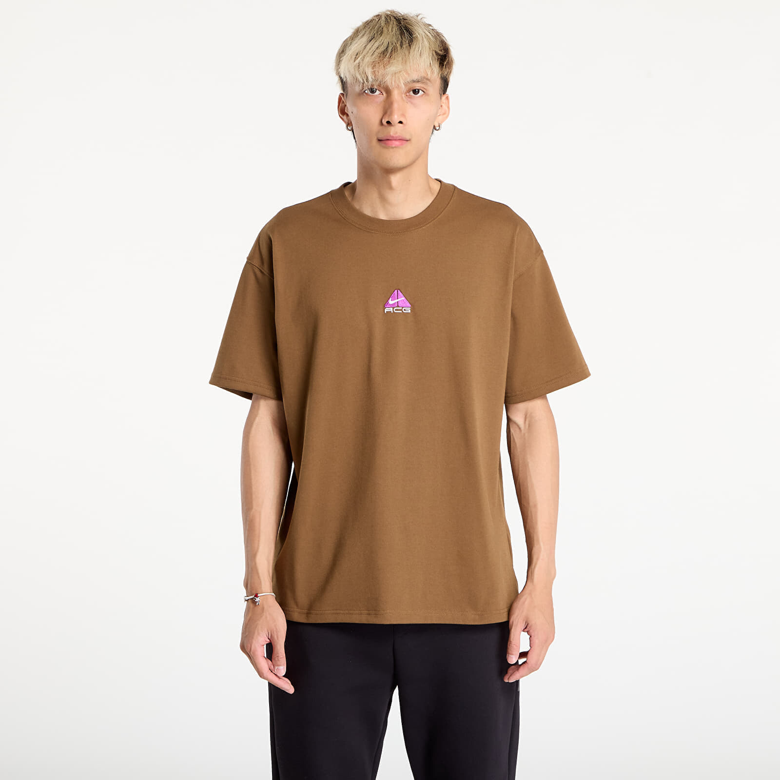 Tričko Nike ACG Dri-FIT Men's T-Shirt Mosswood Brown L