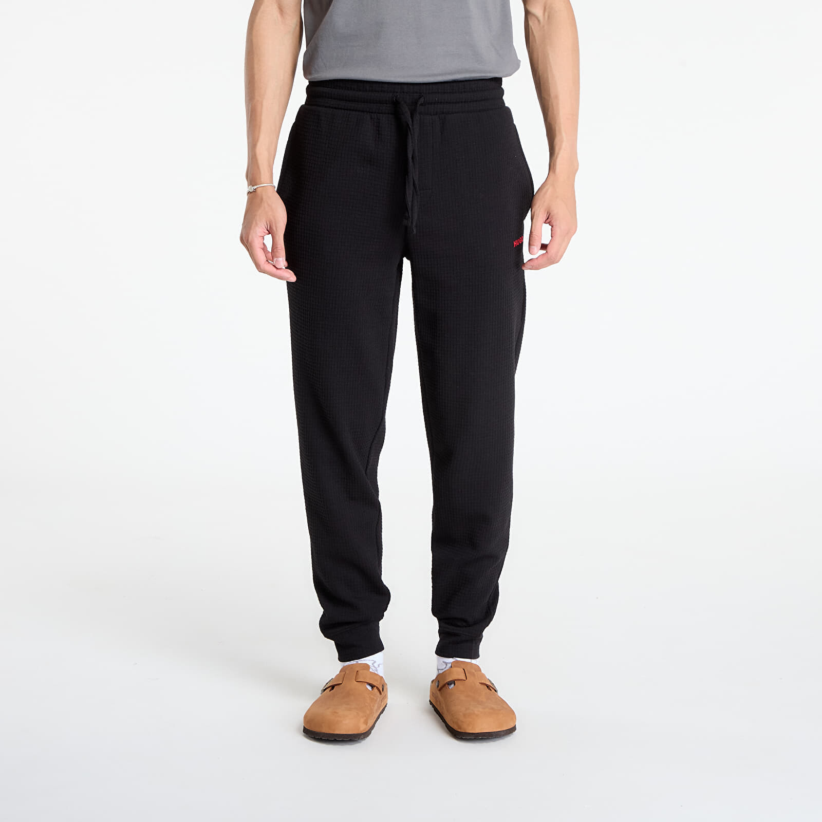 Kalhoty Hugo Boss Austin Pants Black L