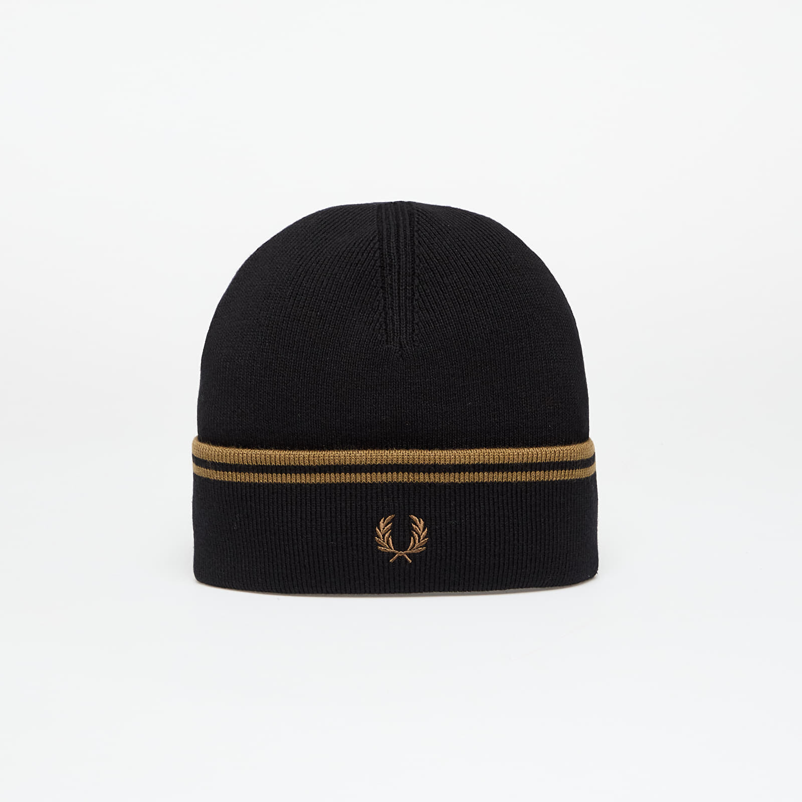 FRED PERRY Twin Tipped Merino Wool Beanie Black/ Shadedston Universal