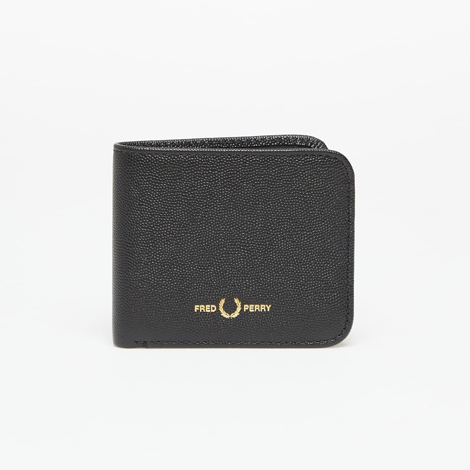 FRED PERRY Scotchgrain Leather Bwallet Black Universal