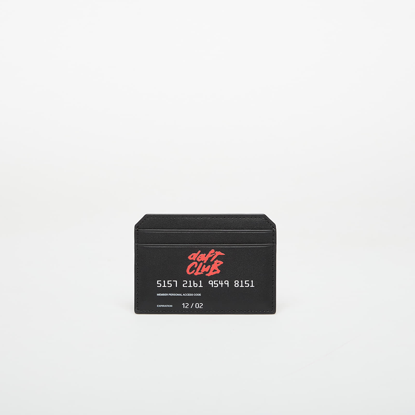 PLEASURES Daft Club Cardholder Black Universal