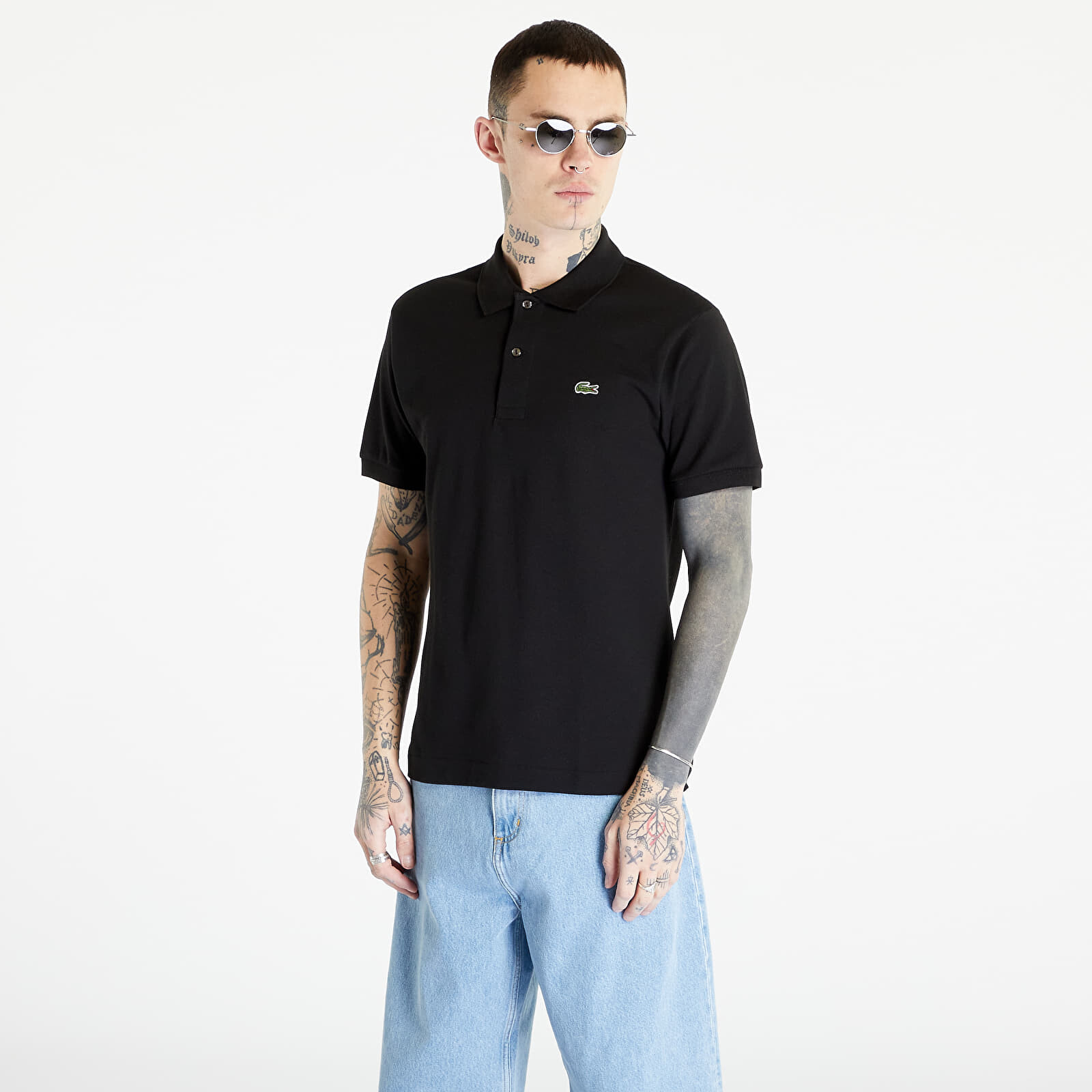 Tričko LACOSTE Polo Tee Black L