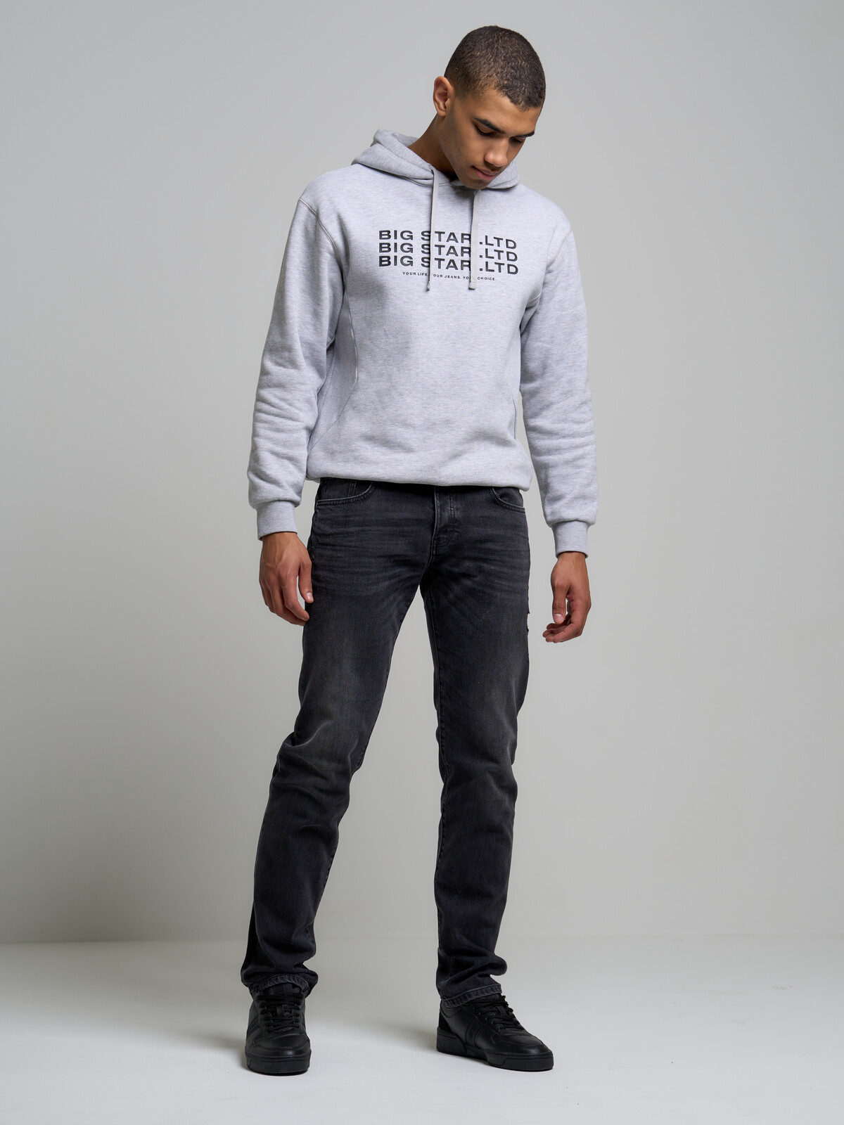 Nohavice s rovným strihom pre veľkého muža 110761