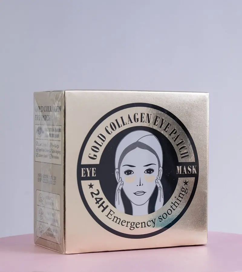 Gemre Hydrogélové očné vankúšiky GOLD COLLAGEN EYE PATCH 60 ks