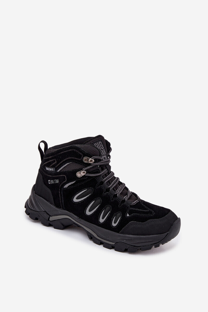 BIG STAR SHOES Pánske Kožené Turistické Topánky Big Star