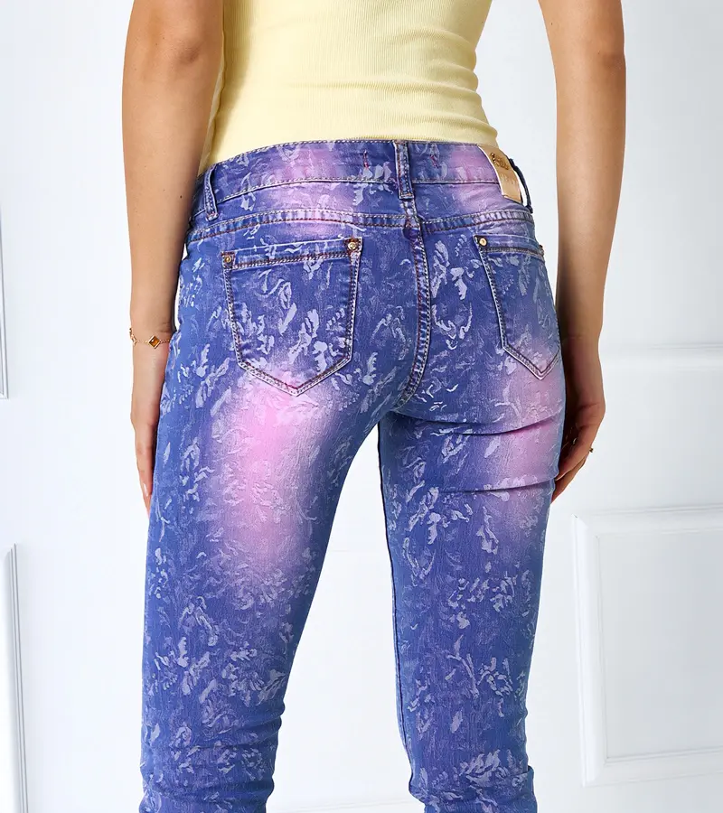 Gemre Džínsy slim s vysokým pásom Eglantine