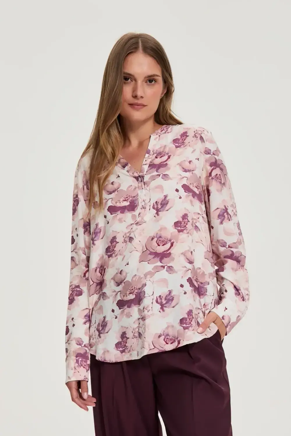 Marisse WOMEN'S SHIRT Z-KO-4803 OFF WHITE