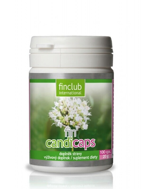 Candicaps - oregánovy olej FINCLUB 100 tab.