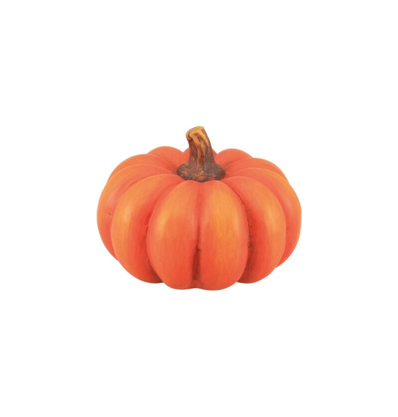Chaks Dekorácia - Oranžová tekvica 13 x 13 x 9,5 cm