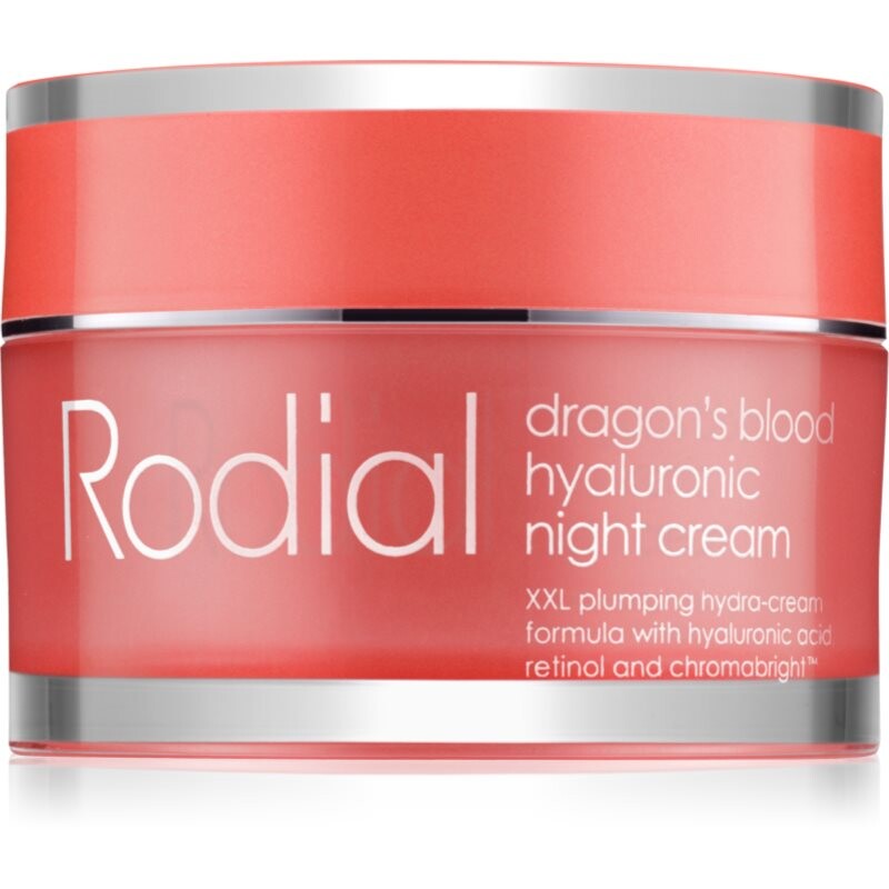 Rodial Dragon's Blood Hyaluronic Night Cream nočný omladzujúci krém 50 ml