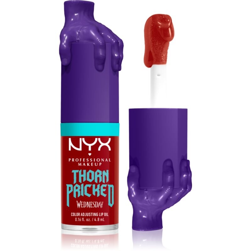 NYX Professional Makeup Wednesday Mystery Lip Oil olej na pery odtieň 02 Thorn Pricked 4.8 ml