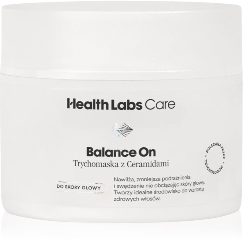 Health Labs Care Balance On Trichomaska with ceramides for the scalp vyživujúca a hydratačná maska na vlasy s ceramidmi 175 ml