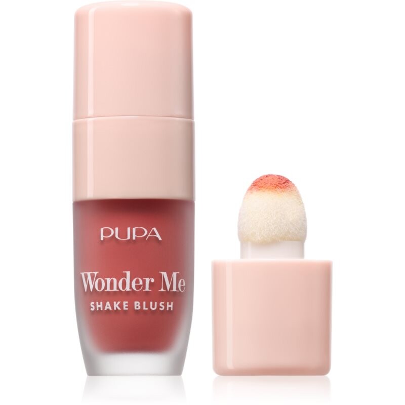 PUPA Milano Wonder Me Shake Blush krémová lícenka pre rozjasnenie pleti odtieň 002 5.5 ml