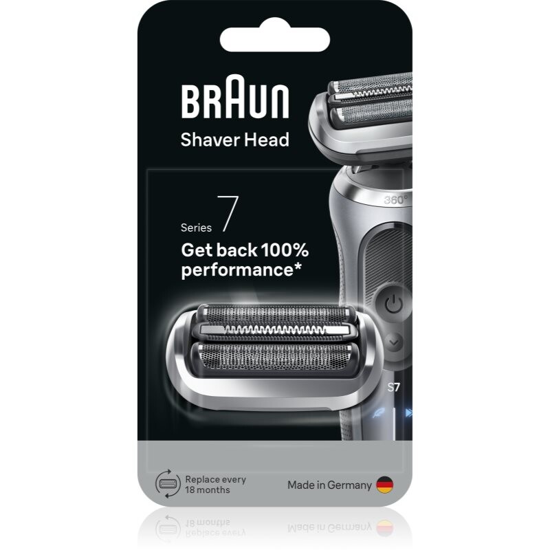 Braun Series 7 74S náhradné hlavice na holenie s elektrickým strojčekom 1 ks