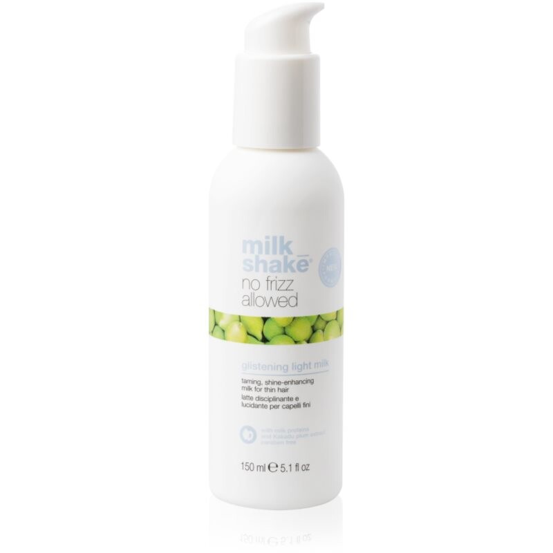 milk_shake® No Frizz Allowed Glistening Light Milk mlieko na vlasy proti krepateniu 150 ml