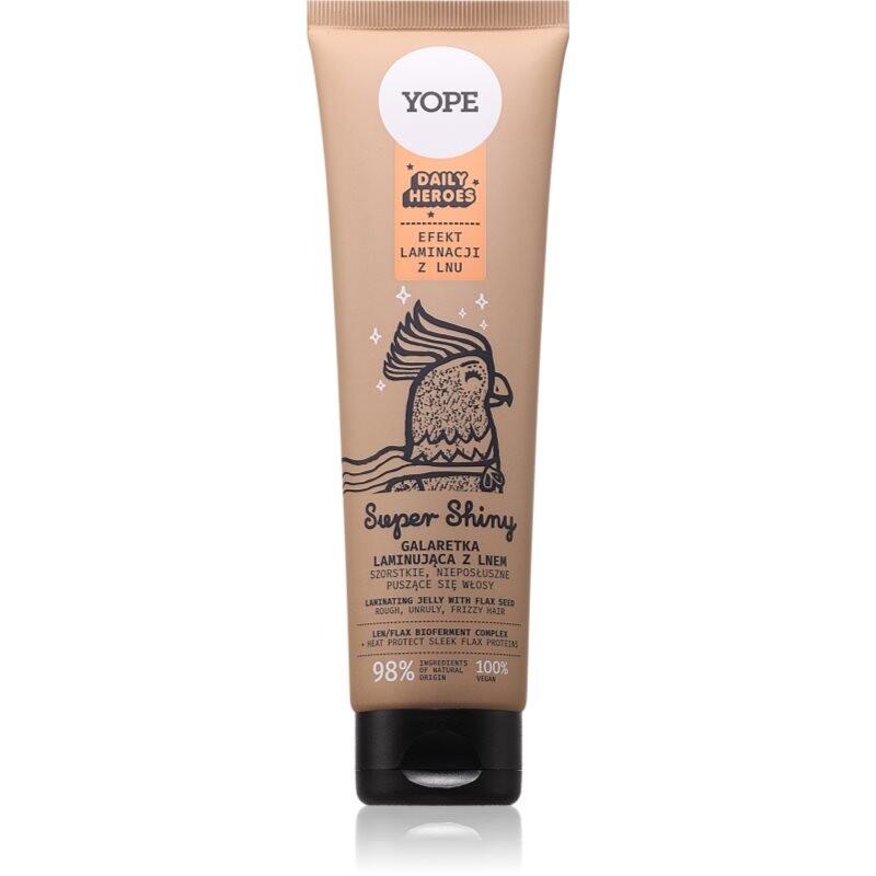 Yope Daily Heroes Super Shiny gél na vlasy 140 ml