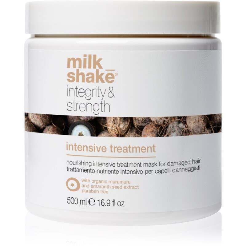 milk_shake® Integrity & Strength Intensive Treatment intenzívna maska pre poškodené vlasy 500 ml