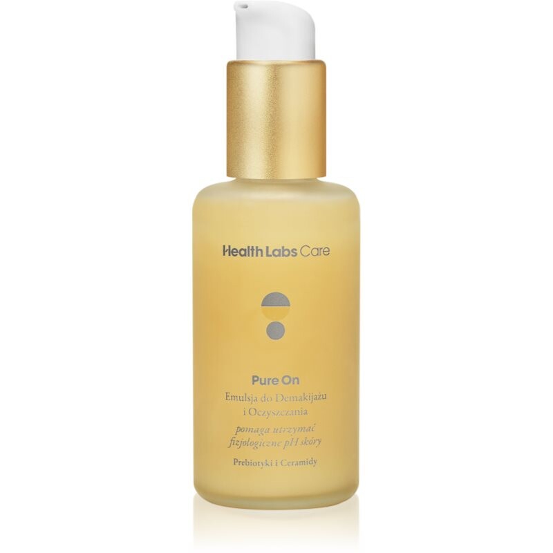 Health Labs Care Pure On Makeup Remover and Cleansing Emulsion čistiaci a odličovací gél pre ženy 100 ml