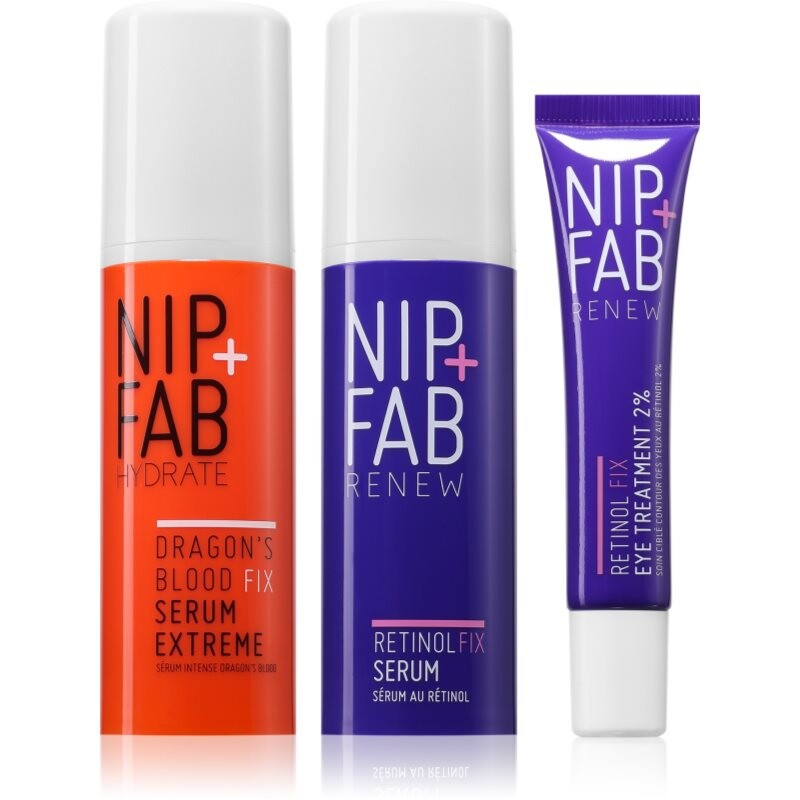 NIP+FAB Retinol Fix Bundle sada na starostlivosť o pleť