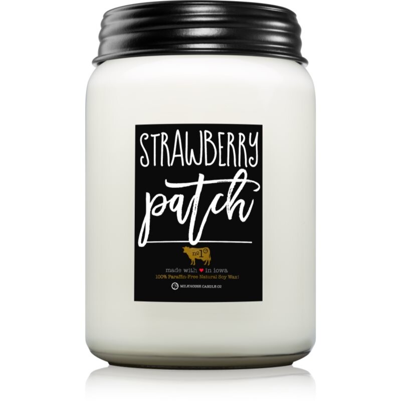 Milkhouse Candle Co. Farmhouse Strawberry Patch vonná sviečka Jar 737 g