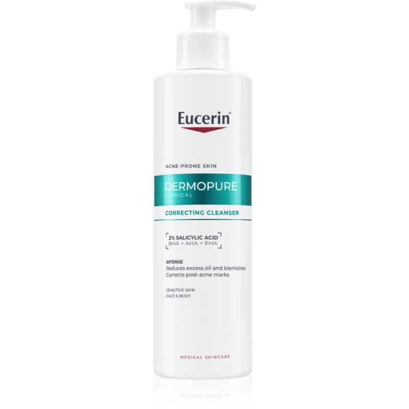 EUCERIN Dermopure Clinical Exfoliačný čistiaci gél 400 ml