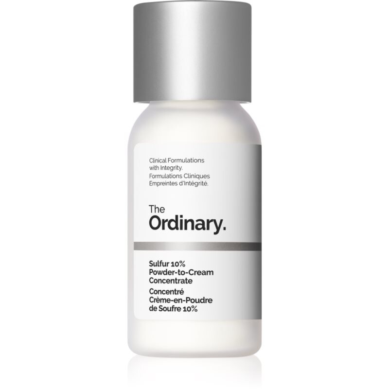 The Ordinary Sulfur 10% Powder-to-Cream Concentrate lokálna starostlivosť proti akné 5 g
