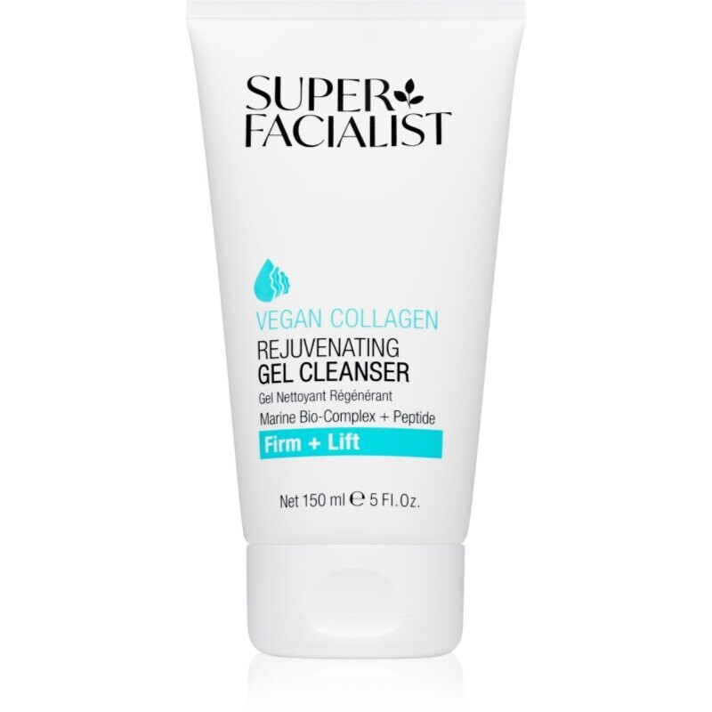 Super Facialist Vegan Collagen hĺbkovo čistiaci gél pre spevnenie pleti 150 ml